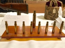 Chanukiah - bullet casings